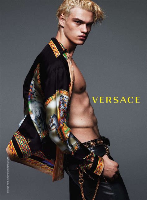 who is the man in the versace advert|Versace jeans.